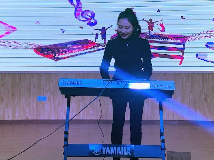 让音乐陪伴成长 fun88乐天堂乐器捐赠爱心行动走进重庆市长寿区江南九年制学校